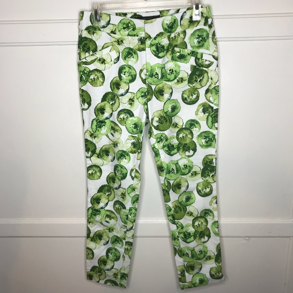 Zara Basic Trousers Pants kiwi Fruit Size Small